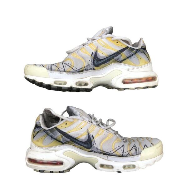 Rare 2018 Nike Air Max Plus La Requin White Size 10.5 - Picture 6 of 15